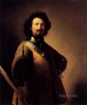 レンブラント・ファン・レイン Painting - ヨリス・ド・カウレリー・レンブラントの肖像
